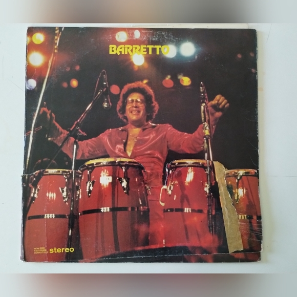 Ray Barretto –Barretto -Latin Afro-Cuban Latin Jazz Venezuela 1975 1st Press